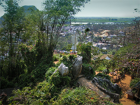 Au sommet des montagnes de marbre