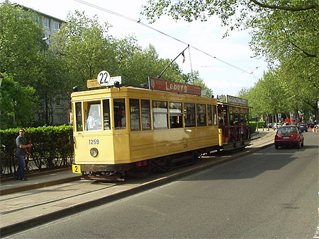 Tram du Mus�e avec baladeuse