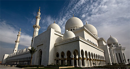 Abou Dabi  - Mosqu�e Sheikh Zayed