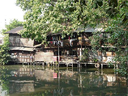 Maisons sur pilotis