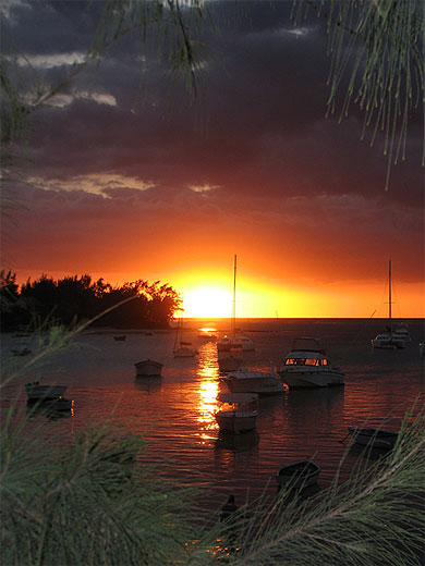 Coucher de soleil