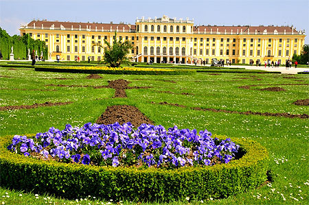 Le ch�teau de Sch�nbrunn