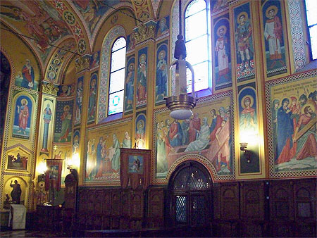 Int�rieur de l'�glise grecque
