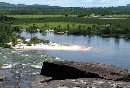 Depuis le salto Sapo