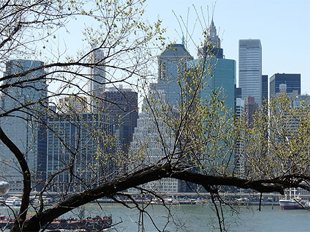 Manhattan vu de Brooklyn