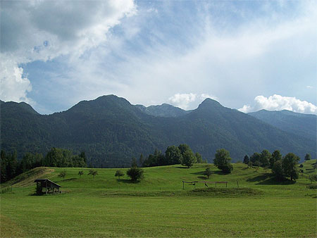 Paysage � Bohinj