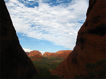 Rando pr�s de Uluru