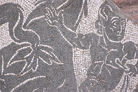 Mosa�ques des thermes de Caracalla