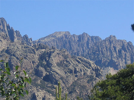 Les montagnes corses
