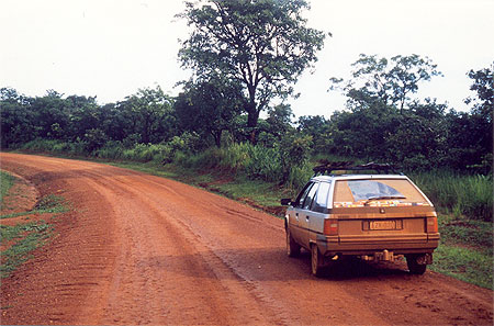 Route en lat�rite