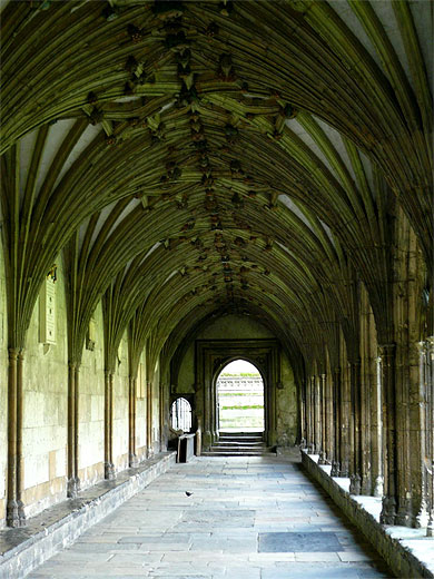 Clo�tre de la cath�drale de Canterbury