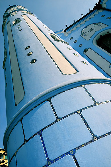 L'�glise bleue
