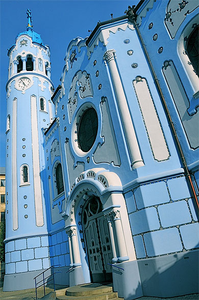 L'�glise bleue