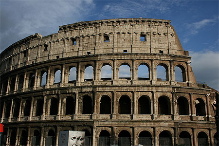 Colis�e de Rome-d�but de soir�e