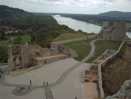 Ch�teau de Devin et Danube