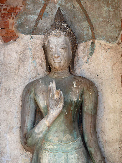 Bouddha � Ayutthaya