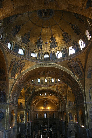 Int�rieur de la basilique Saint-Marc