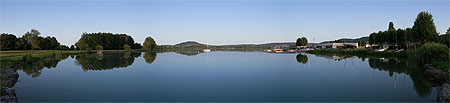 Panorama au lac � Vesoul