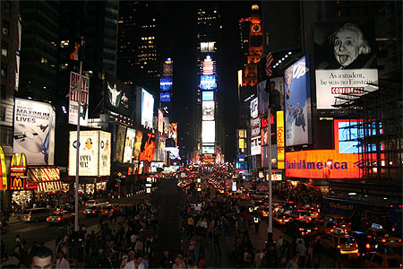 Times Square de nuit