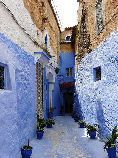 Ruelle de Chefchaouen