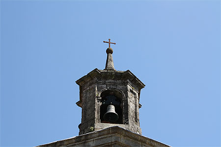 Le clocher d'une �glise � Saint-Jacques de Compostelle