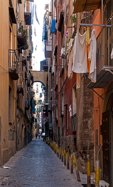 Rue typique dans le centre historique