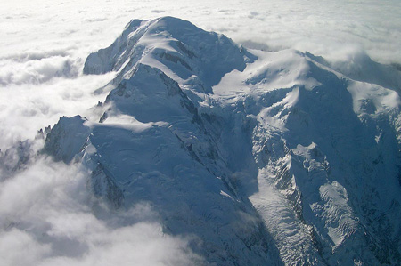 Survol du Mt Blanc