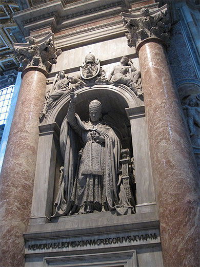 Dans la Basilique St Pierre