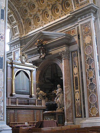 Dans la Basilique St Pierre
