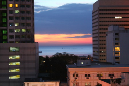 Coucher de soleil