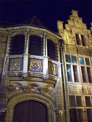 Int�rieur du Steen de nuit