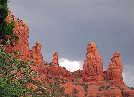 Sedona la rouge