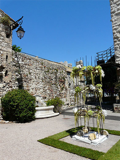 Courette du mus�e de la Castre