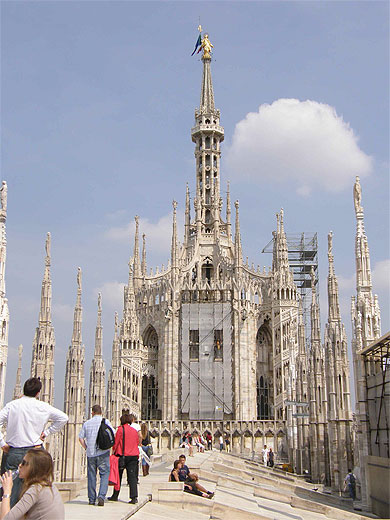 Le toit du Duomo