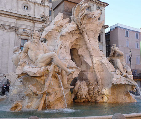 Fontaine des Quatre Fleuves