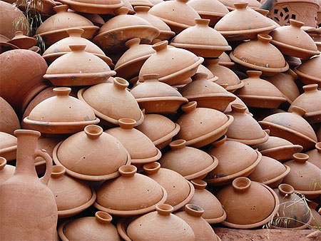 Tajines en terre cuite