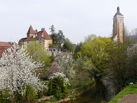 Vue sur Arbois