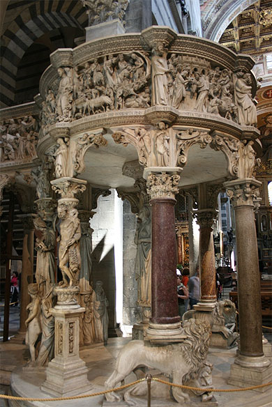 Chaire de la Cath�drale de Pise