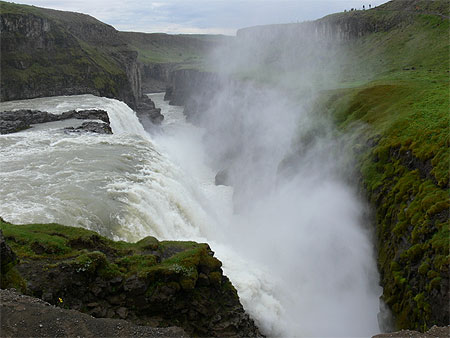 Gullfoss, la "chute d'or"