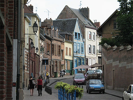 D�cor de ruelle � Amiens