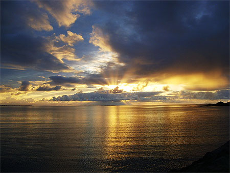 Iceland sunset