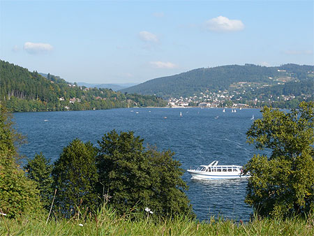 Lac de G�rardmer - Vue du bout du lac