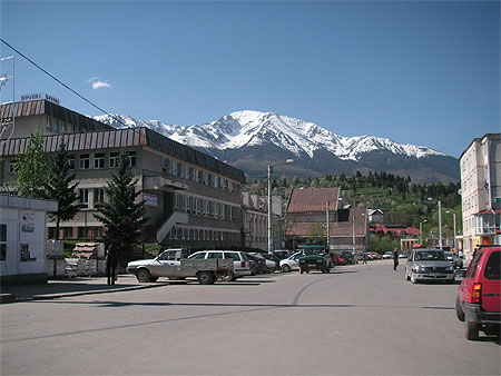En allant vers le col de Prislop