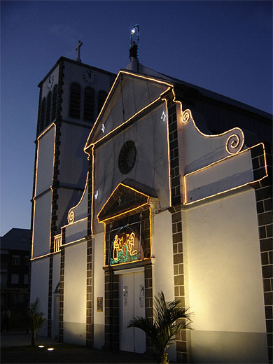 Eglise de L'Etang Sal� les Hauts.