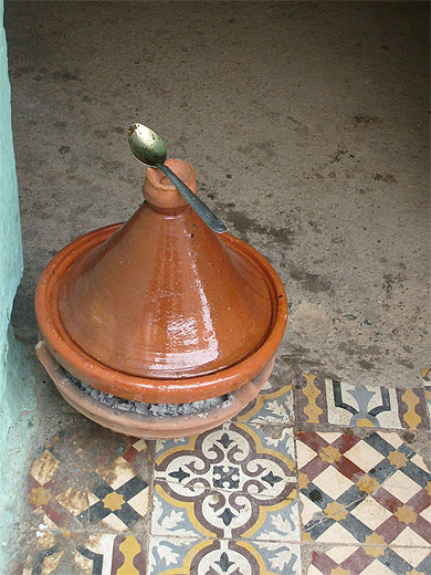 Tagine au safran � Taliouine
