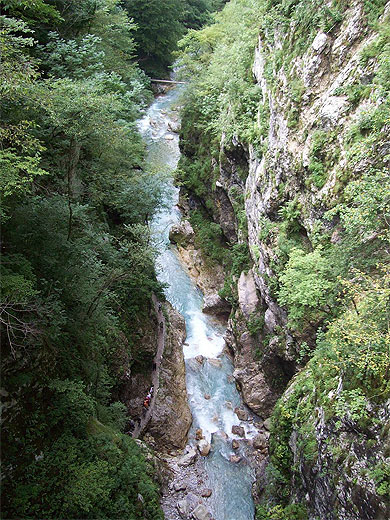 Gorges de la Tolminka