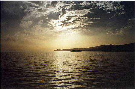 Coucher de Soleil en cr�te