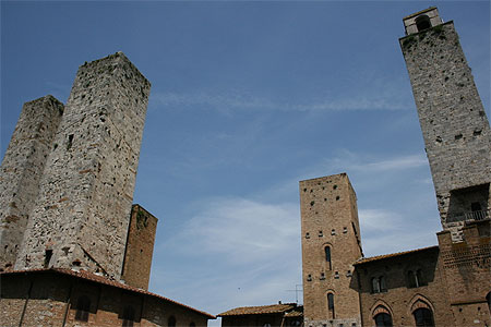 Les tours m�di�viales de San Gimignano