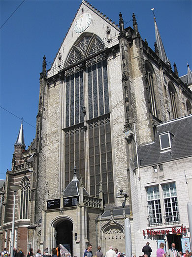 Fa�ade de la Nieuwe Kerk