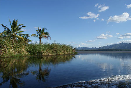 Miroir sur la lagune